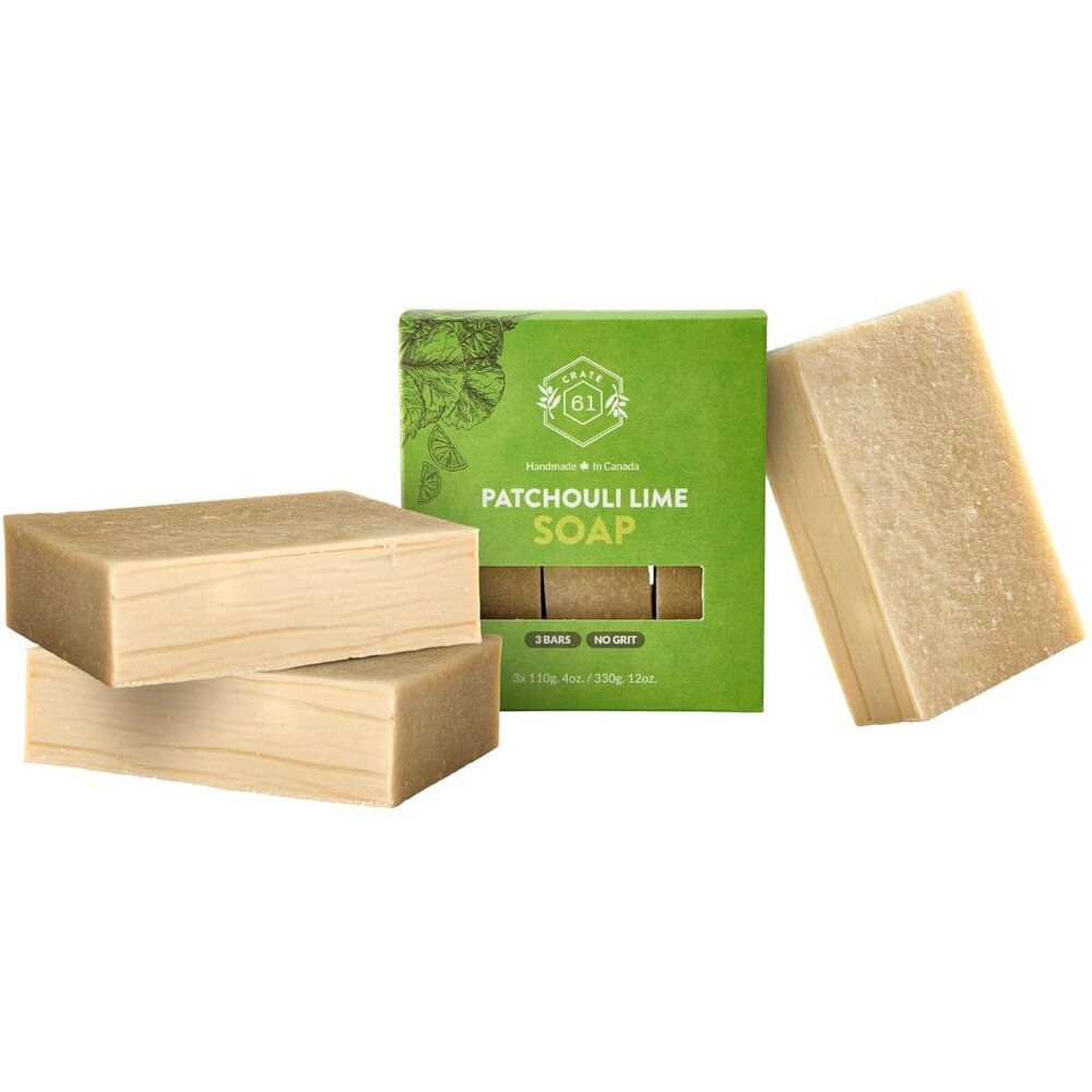 Crate 61, Handmade in Canada, Plant Based Cold Process Natural Bar Soap For Face
